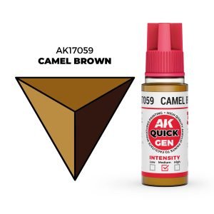 AK Interactive Quick Gen: Camel Brown - 18ml Acrylic Paint AK17059