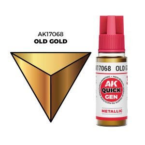 AK Interactive Quick Gen: Old Gold - 18ml Acrylic Paint AK17068