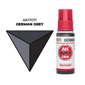 AK Interactive Quick Gen: German Grey - 18ml Acrylic Paint AK17071
