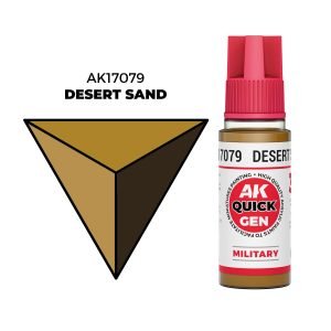 AK Interactive Quick Gen: Desert Sand - 18ml Acrylic Paint AK17079