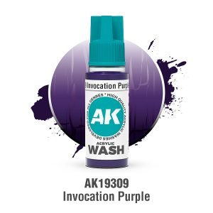 AK Interactive Acrylic Wash: Invocation Purple Wash 18ml - AK19309