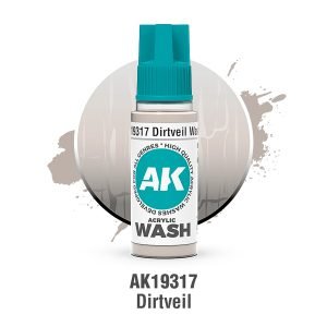AK Interactive Acrylic Wash: Dirtveil Wash 18ml - AK19317