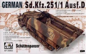 AFV Club 1/35 German Sd.Kfz. 25 Ausf.D Half-Track - 35063