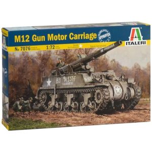Italeri1:72 M12 Gun Motor Carriage 7076