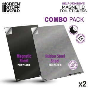 Green Stuff World Magnetic Sheet Combo - Self Adhesive