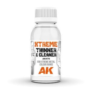 AK Interactive Xtreme Cleaner & Thinner For Xtreme Metal Colour Range 100ml - AK470