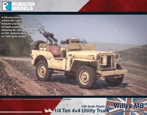 Rubicon Models - Willys MB ¼ ton 4x4 Truck (Commonwealth)