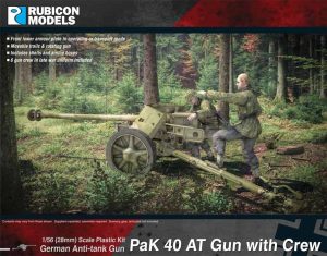 Rubicon Models - Pak 40 AT Gun with Crew