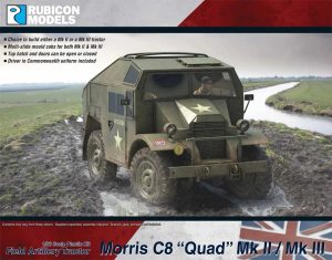 Rubicon Models - Morris C8 “Quad” Mk II / Mk III